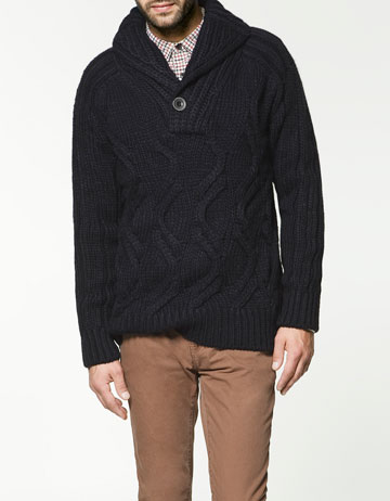 ZARA knitwear for men 2011