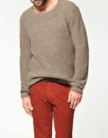 ZARA knitwear for men 2011