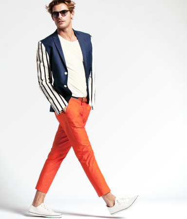 H&M trousers for men 2012