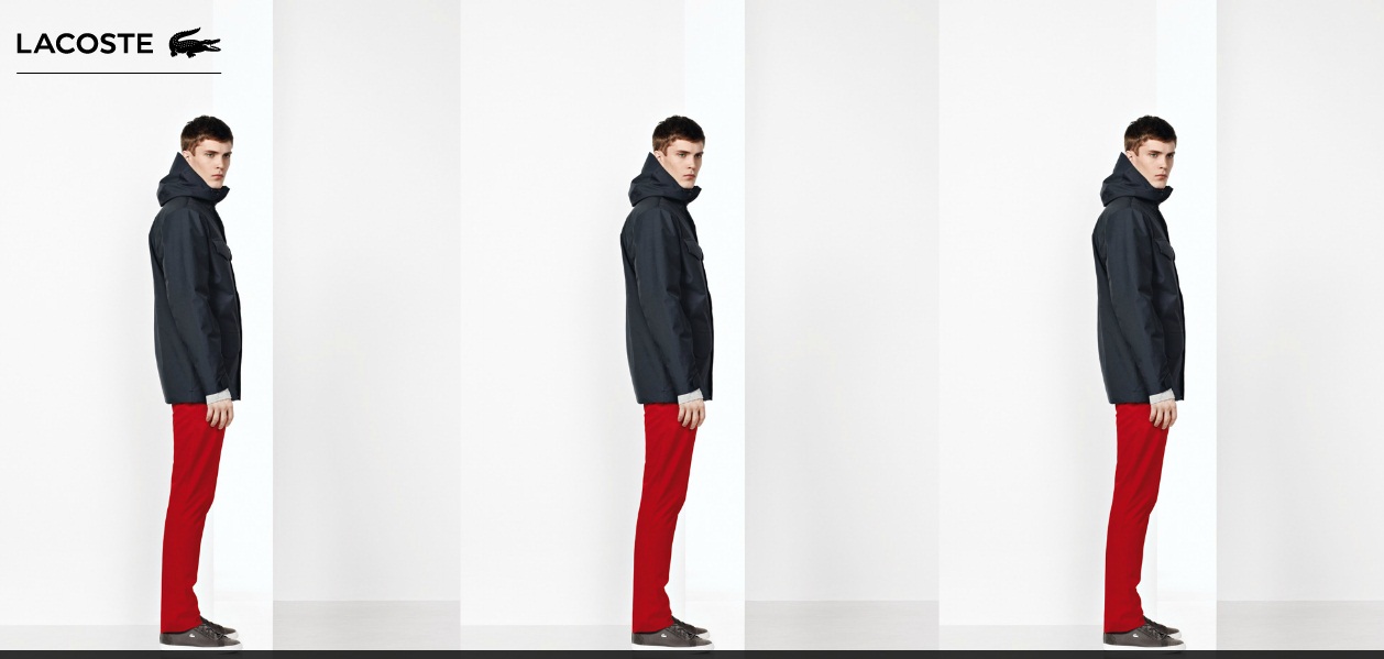 Lacoste A/W collection for men 2012