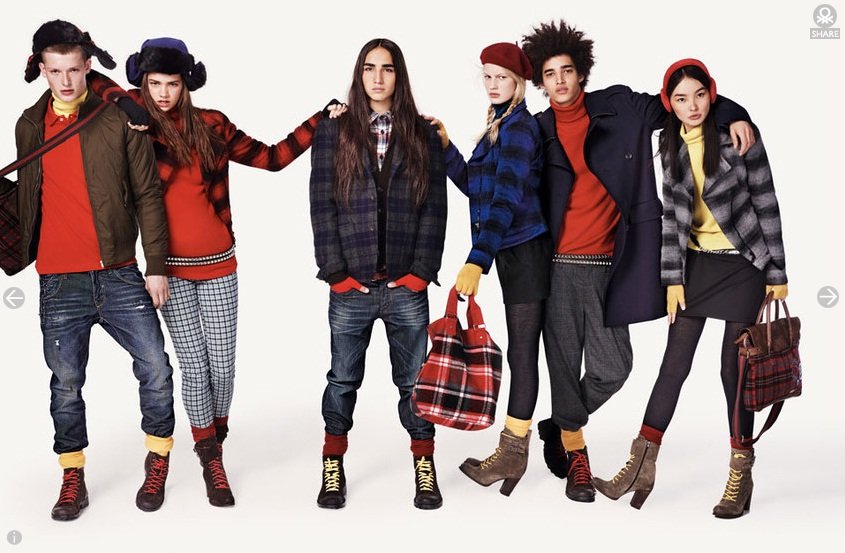 United colors of Beneton A/W 2010/2011 collection