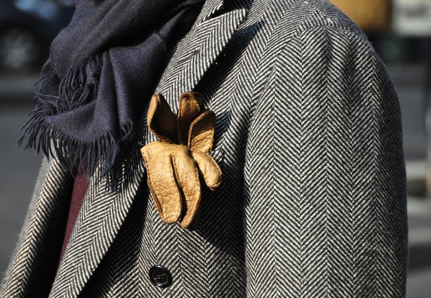 Milano vyrų mados savaitės žiemai ‘12 gatvės stilius | Detalės