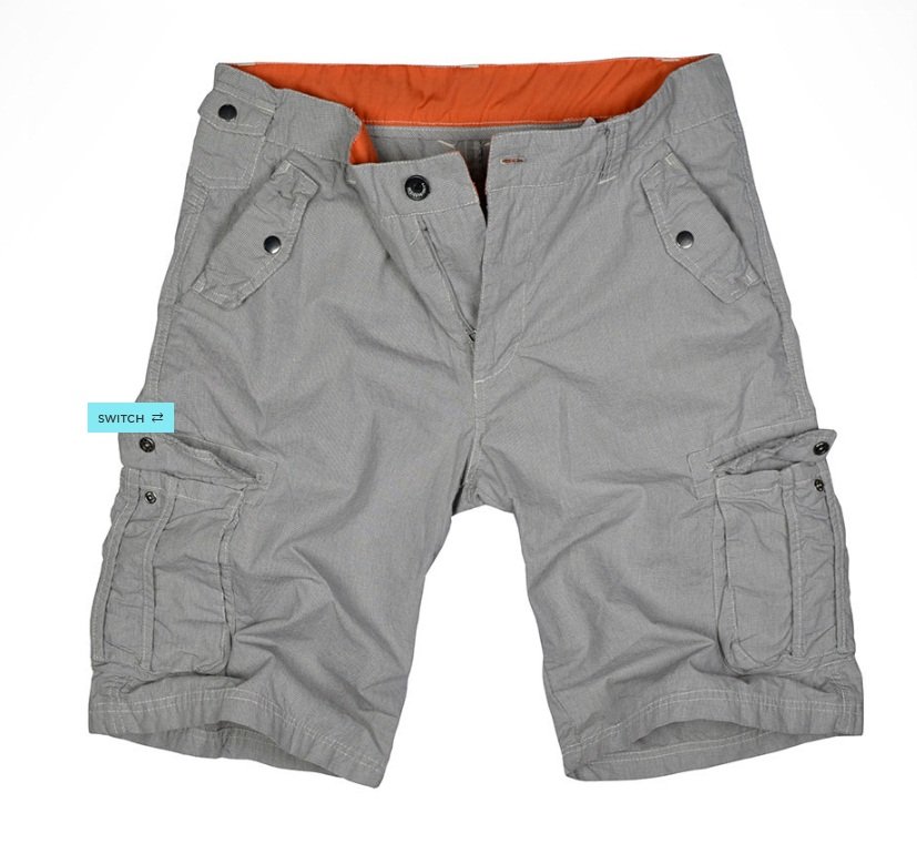 Reserved shorts for men