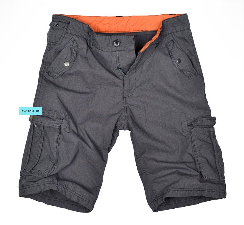 Reserved shorts for men