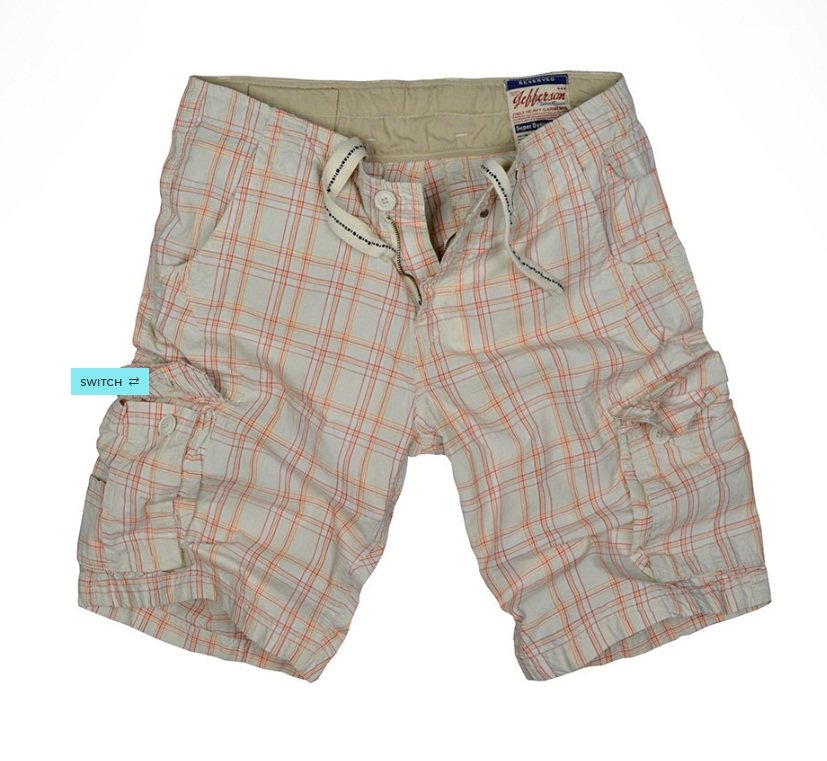 Reserved shorts for men