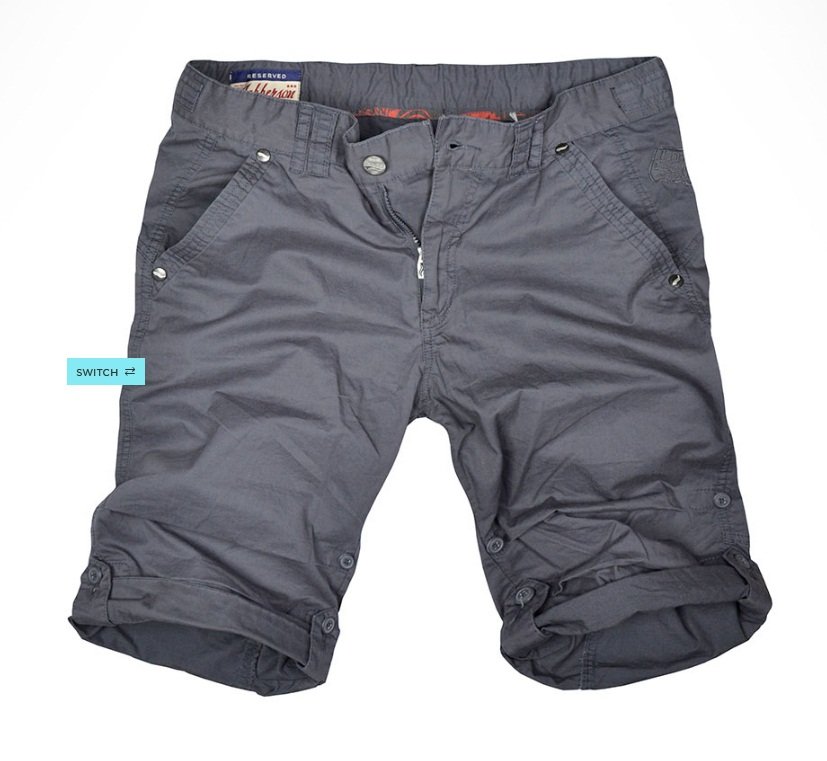 Reserved shorts for men