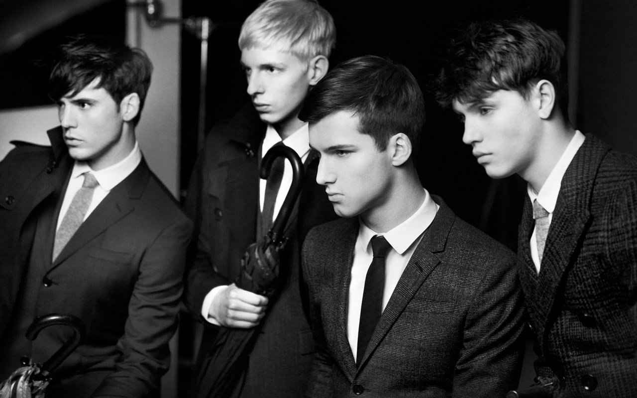 Burberry Žiemos Rudens 2011 kolekcija vyrams