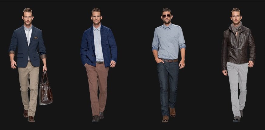 HUGO BOSS sportswear collection for men 2012
