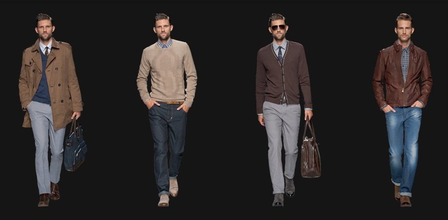 HUGO BOSS sportswear collection for men 2012