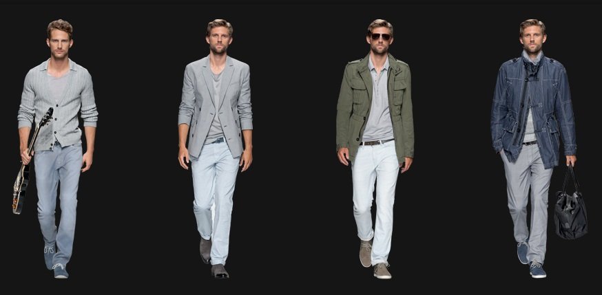 HUGO BOSS sportswear collection for men 2012