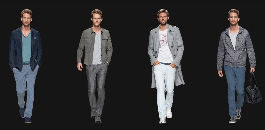 HUGO BOSS sportswear collection for men 2012