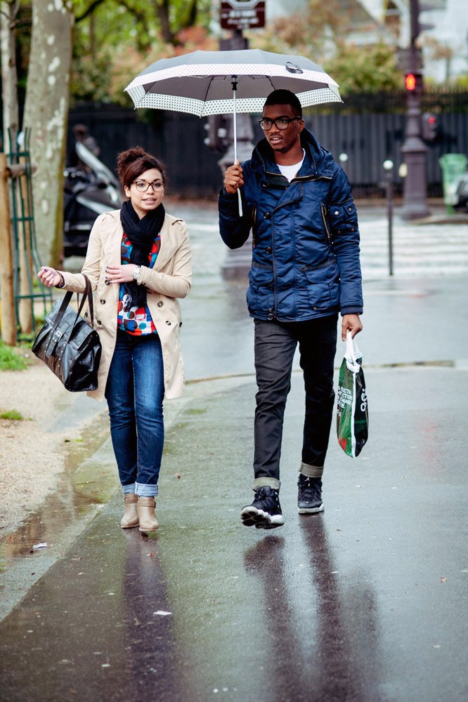 Paris in the rain 2012