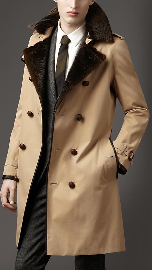 Burberry men Trench coat 2012